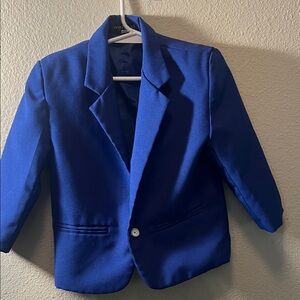 Vibrant Blue Kids Blazer